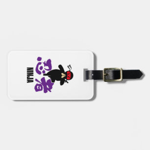 Japanese Kanji -NINJA- Luggage Tag
