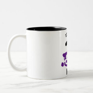 Japanese Kanji -NINJA- Two-Tone Coffee Mug