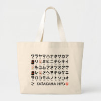 Japanese Katakana table (Lucky Cat)