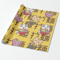 Japanese Kawaii Anime Cat Ramen Noodles