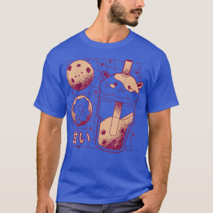 Japanese Kawaii Boba Tea Guinea Pig Doughnut Cooki T-Shirt