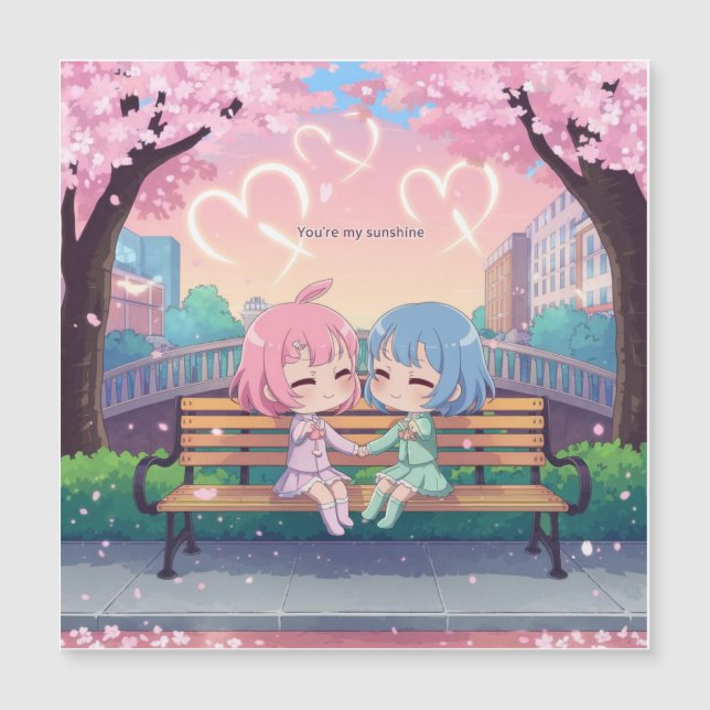 Japanese  kawaii couple sunshine  (Front)