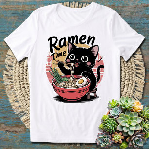 Japanese Kawaii Ramen Time - Cute Ramen Lover  T-Shirt