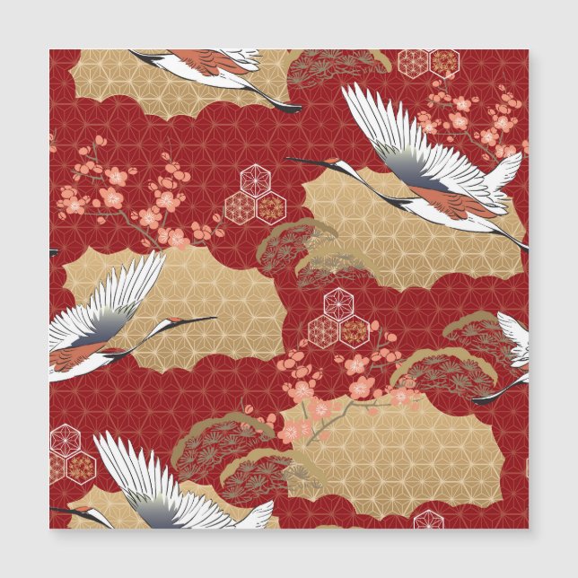 Japanese Kimono Cherry Blossoms (Front)