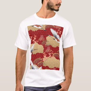 Japanese Kimono Cherry Blossoms T-Shirt