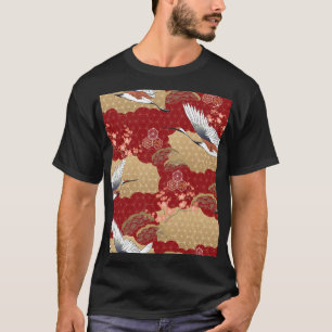 Japanese Kimono Cherry Blossoms T-Shirt