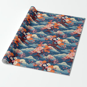 Japanese Kimono Fabric styled wrap Wrapping Paper