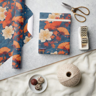 Japanese Kimono Fabric styled wrap Wrapping Paper