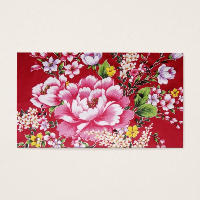 Japanese Kimono Flowers (Front)