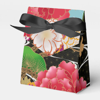 Japanese kimono pattern favour box