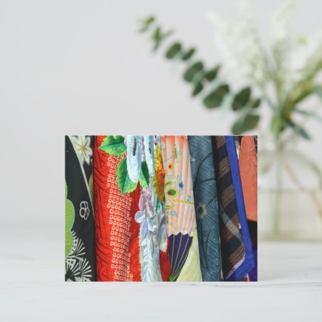Japanese Kimono Postcard (Standing Front)