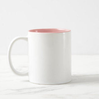 Japanese kimono Two-Tone coffee mug