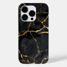 Japanese Kintsugi Black & Gold