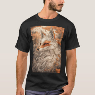 Japanese Kitsune fox T-Shirt