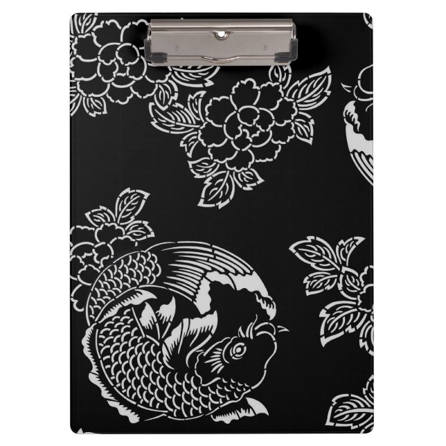 Japanese Koi(Carp) Tattoo Clipboard (Front)
