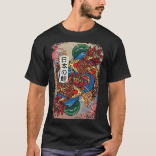 Japanese Koi Fish Art Fish Farmer Aquaculture T-Shirt
