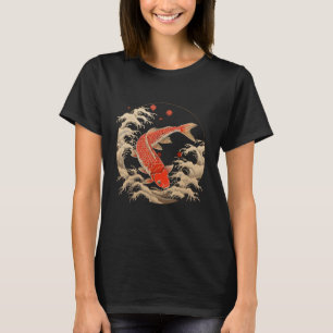 Japanese Koi Fish Art Print T-Shirt