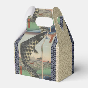 Japanese Koi Fish Festival Flag Antique Favour Box