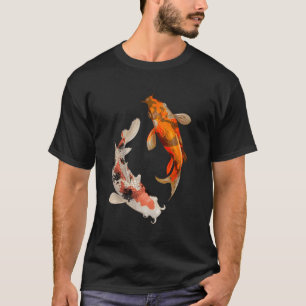 Japanese Koi Fish Nishikigoi Yin Yang Carp T-Shirt