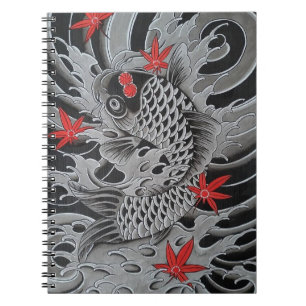 Japanese Koi Fish Notebook