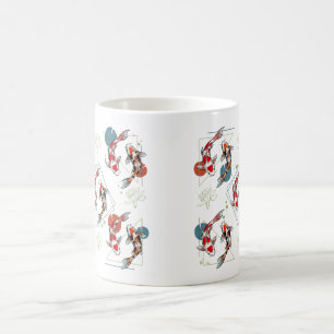 Japanese Koi Fish Pattern Coffee Mug