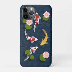 Japanese Koi Fish Pond iPhone 11 Pro Case