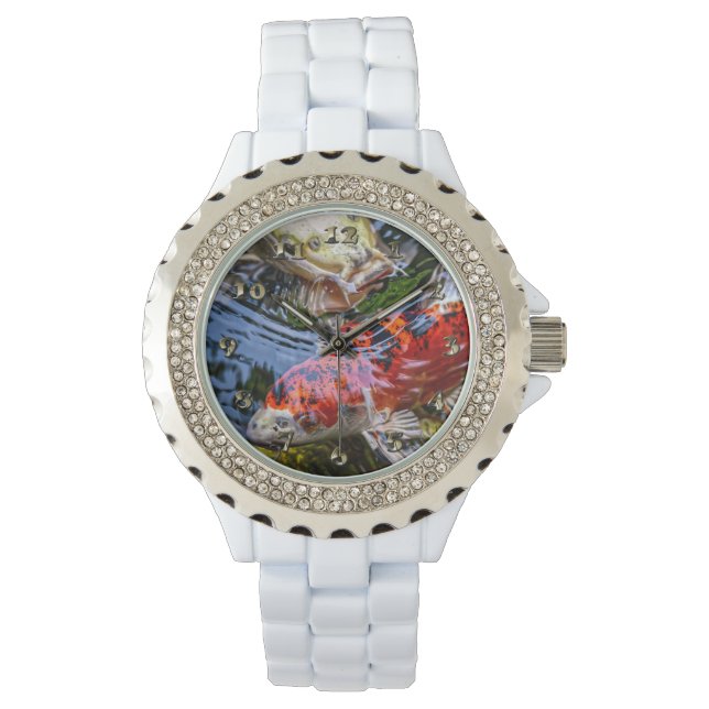 Japanese Koi Fish Pond Watch (Front)