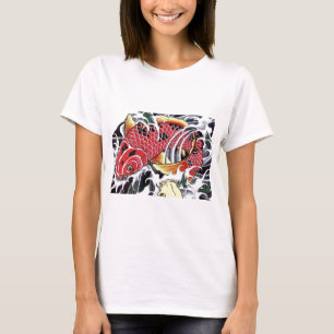 Japanese Koi Fish Tattoo T-Shirt