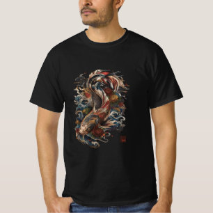 Japanese Koi Fish Traditional Japanese Tattoo T-Shirt