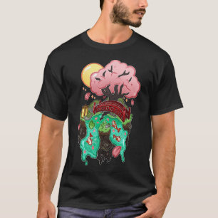 Japanese Koi Garden Cube T-Shirt
