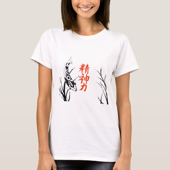 Japanese Koi Inspiration Painting T-Shirt (Front)