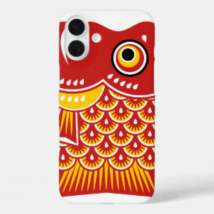 Japanese Koinobori Fish Streamer iPhone 16 Plus Case
