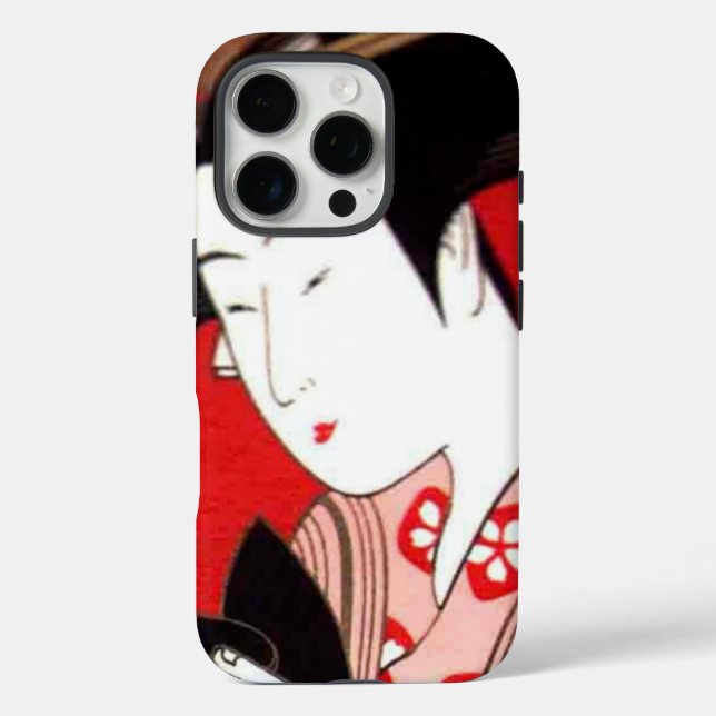Japanese Lady Tea Serving Ceremony | Zen Art Print Case-Mate iPhone Case (Back)