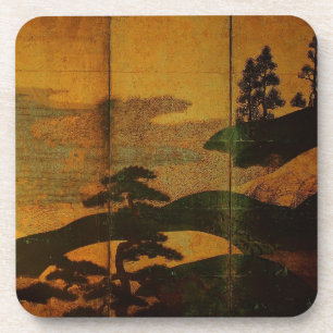Japanese Landscape Asian-styled Drink Coasters