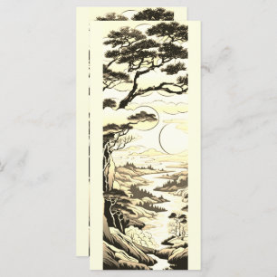 Japanese Landscape Ink Art No2