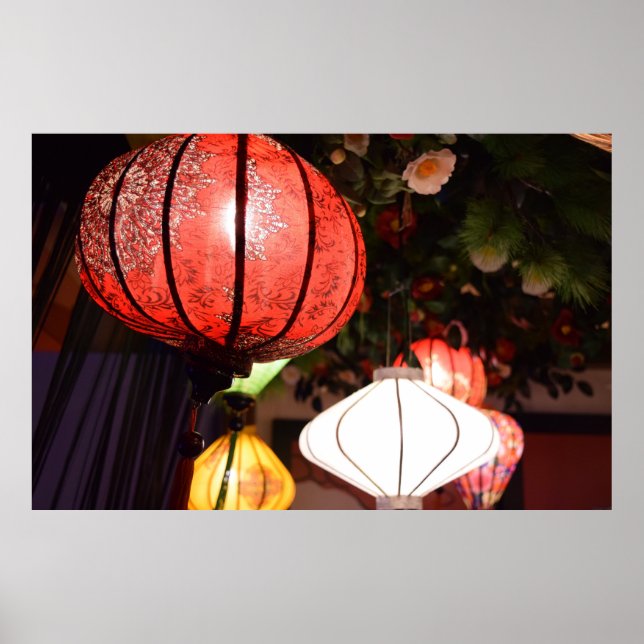Japanese Lantern Poster (Front)
