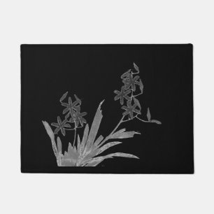 Japanese Lilies Doormat