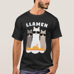 Japanese Llamen Noodles Kawaii Gift Idea Funny Ram T-Shirt