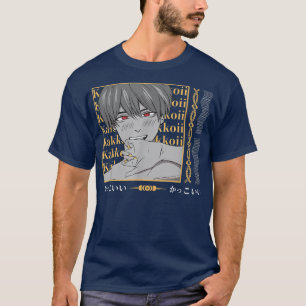 Japanese LoFi Boy Anime Otaku Japan Aesthetic T-Shirt