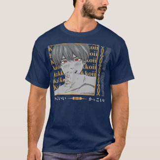 Japanese LoFi Boy Anime Otaku  Japan Aesthetic  T-Shirt