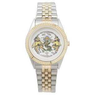 Japanese luck dragon watch, playing with kids  watch