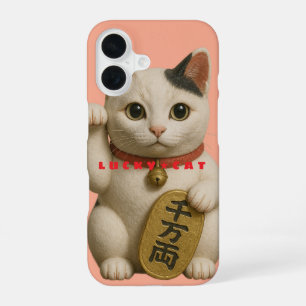 Japanese Lucky Cat Charm Case-Mate iPhone Case