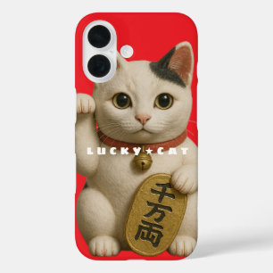 Japanese Lucky Cat Charm Case-Mate iPhone Case