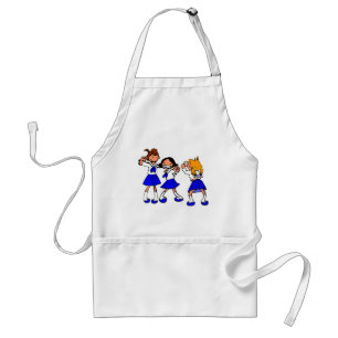 Japanese MANGA high-school girls Standard Apron