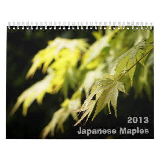 Japanese Maple Calendar