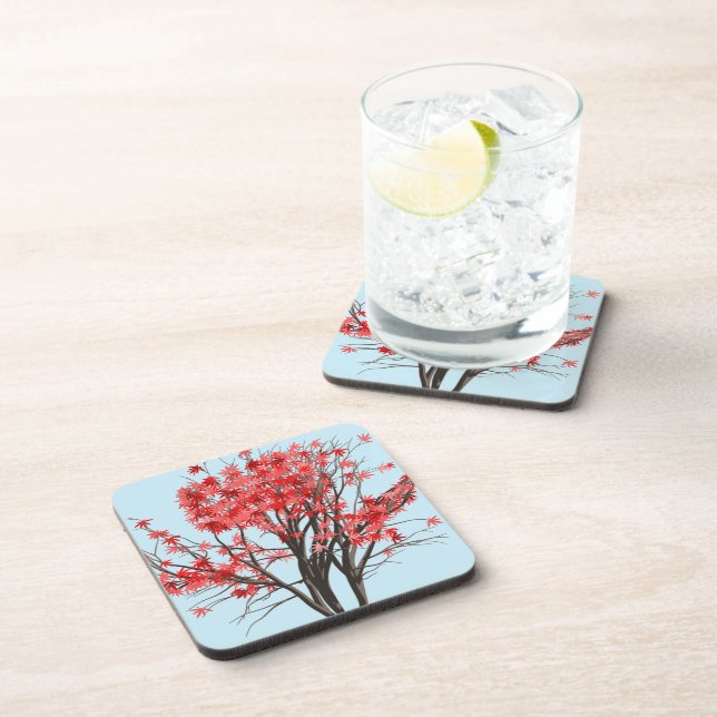 Japanese Maple Coaster (Right Side)