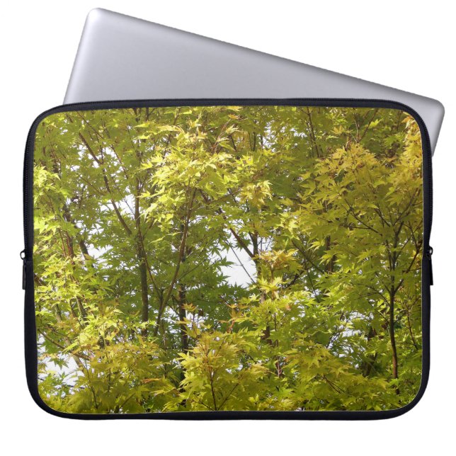 Japanese Maple in Autumn Laptop Sleeve (Front)