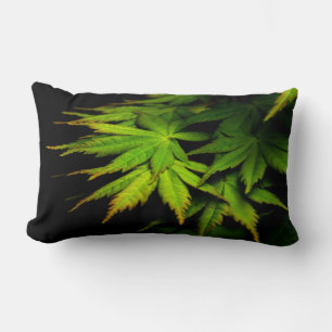 Japanese Maple in Spring Lumbar Cushion