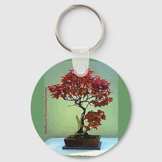 Japanese Maple Key Ring (Front)