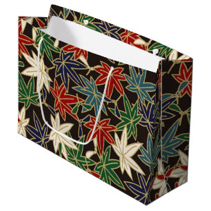 Japanese Maple Leaf Large Gift Bag